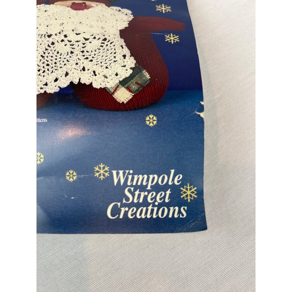 Vintage Snowfolk Santa Craft Kit Wimpole Street Creations Christmas Holiday - Picture 3 of 5